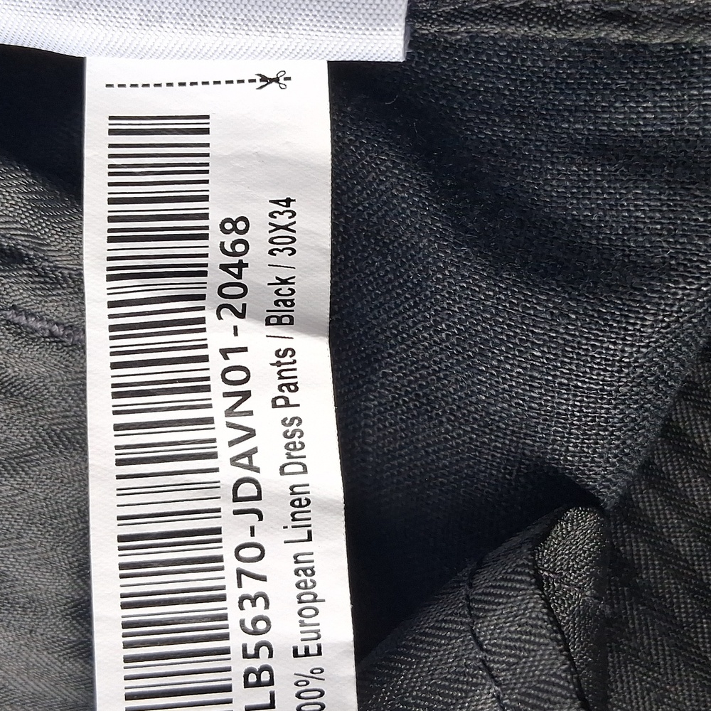 Quince 100% Linen Black Dress Pants 30×34 - Picture 9 of 14